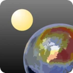 spaceweatherlive android application logo